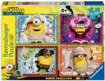 Pusle 4in1 Ravensburger Minions & Monsters Oops, 26 cm x 36 cm, 400 tk, mitmev&auml;rviline