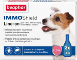 Parasiitide vastane vahend Beaphar Immo Shield Line-on Dog S, 1.5 ml, 3 tk