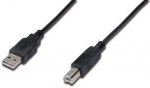 Juhe Assmann USB 2.0 A male, USB 2.0 B male, 5 m, must
