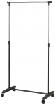 Riidestange Home4you Fred 12981, 95 cm, must v./kroom v.