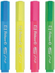 Tekstimarker Pelikan, sinine/kollane/roheline, 4 tk