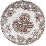 Taldrik prae Claytan Water Wheel, &Oslash; 26 cm, pruun v./beež v.