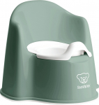 Laste WC pott BabyBjorn Potty Chair, pol&uuml;prop&uuml;leen (pp), roheline v.