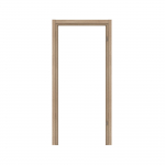 Ukseleng, 206 cm x 89 cm x 10 cm, parempoolne, tamm v.