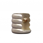 K&uuml;lgmised kardinapuu klambrid Domoletti, &Oslash; 19 mm, matt h&otilde;bedane, 2 tk