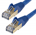 V&otilde;rgukaabel StarTech 6ASPAT1MBL RJ-45, RJ-45, 1 m, sinine v.