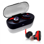 Juhtmeta k&otilde;rvaklapid V. Silencer Ture Wireless Earbuds, must/punane