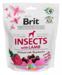 Koeramaius Brit Care Crunchy Cracker Insects with Lamb, lambaliha, 0.2 kg