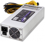Toiteplokk Qoltec 80 Plus Miner 1850 W, 6 cm