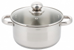 Pott King Hoff Casserole With Lid, 12 cm, 0.5 l, roostevaba teras v.