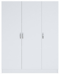 Riidekapp Kalune Design BA105 - 1992, valge v., 145 cm x 55 cm x 181.8 cm