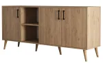 Kummut Kalune Design Exxen 1626, tamm v., 80 cm x 180 cm x 45 cm