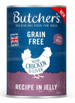 M&auml;rg koeratoit Butchers Recipe in Jelly Chicken, kanaliha, 0.4 kg