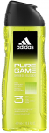 Meeste kehapesugeel Adidas Pure Game, 400 ml