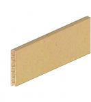 Isolatsiooniplaat, kaminate ja ahjude jaoks, 100 cm, savi/kivi, pruun v.