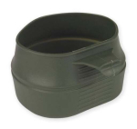 Tass Mil-tec Fold-A-Cup&reg;, termoplastiline kumm (tpr), 10 cm, 0.6 l, must v.
