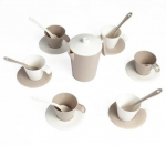 M&auml;nguk&ouml;&ouml;gi tarbed Wader Biscuit Cloud Coffee Service, valge v./beež v.