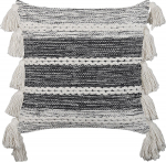 Dekoratiivne padi Beliani Rochea, valge v./must v., 45 cm x 45 cm
