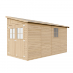 Aiakuur, p&otilde;randaga Timbela M340+M340G, 416 cm x 216 cm x 249 cm, pruunikas v.