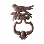 Uksekoputi "Lind" 4IQ, 18 cm x 14.5 cm, &Oslash; 4 cm, metall, pruun v.