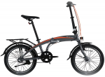 Jalgratas kokkuklapitavad Bisan FX3500 NX3, 20 ", oranž v./hall v.