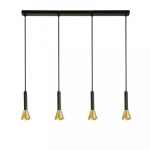 Valgusti rippuv Searchlight Signal, GU10, 4 x 50 W, must v.