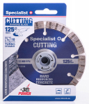 Teemantketas Specialist+ Premium, 125 mm x 22 mm x 10 mm