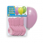 &Otilde;hupall vee Pastel Opaque, roosa v., 12 tk
