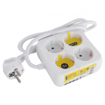 Pikendusjuhe, 3 x 1,5 mm&sup2;, 1.5 m, 4 pesa