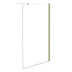 Du&scaron;isein Besco Eco-N Walk-In, 90 cm x 195 cm, kuldne