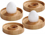 Serveerimislaud Kesper For Eggs, 10 cm x 2 cm, 10 cm, &Oslash; 10 cm, 4 tk, Pruun v.