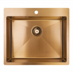 K&ouml;&ouml;givalamu Laveo Marmara SAM_810T, Copper, roostevaba teras, 59 cm x 51 cm x 19 cm, vask - copper v.