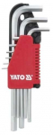 Kuuskantv&otilde;tmete komplekt Yato YT-0502, 18 cm, 9 tk