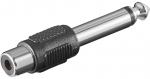 Adapter Goobay, Audio jack/6.35 mm, h&otilde;be v./hall v.