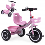 Kolmerattaline jalgratas EcoToys WQL-1999, roosa v.