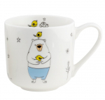 Tass Ambition Story Bear, valge/mitmev&auml;rviline, 0.455 l