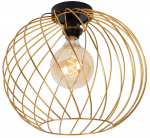 Valgusti lagi Lucide Danza 21128/40/02, E27, 1 x 40 W, kuldne v.