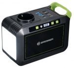 Kaasaskantav elektrijaam, sisseehitatud led valgustusega Bresser PSW 88, 80 - 120 W, must/roheline