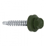 Isekeermestavad kruvid Klimas WFD, RAL6020, 4.8 mm x 25 mm, 250 tk