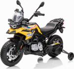 Laste elektriline mootorratas Ramiz BMW F850 GS, kollane v.