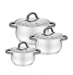 Pottide komplekt Maestro Basic MR-3522-6M-BLACK