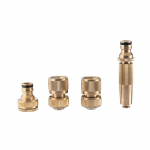 Voolik koos liitmikute komplektiga Haushalt, YM5814C, 3/4", 4 tk, haru arv. 1