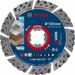 Teemantketas Bosch Expert X-Lock, 125 mm x 22.23 mm x 2.4 mm