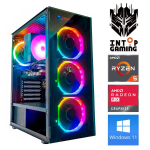 Statsionaarne arvuti Intop Ryzen 5 5600X, 3 TB, DDR4 32 GB, SSD+HDD 1 TB 2 TB, Radeon RX 580 8 GB GDDR5, Windows 11 Home