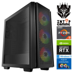 Statsionaarne arvuti Intop Aqua Ryzen 5 7600X, 1 TB, DDR5 64 GB, SSD 1 TB, Nvidia GeForce RTX 5060 Ti 16 GB GDDR7, Windows 11 Home