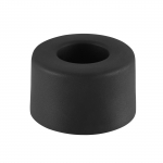 Uksestopper Haushalt HAH15358, 2.5 cm, &Oslash; 4 cm, kumm, must v.