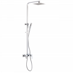 Du&scaron;ikomplekt koos segistiga Invena Paros, kroom