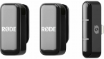 Mikrofoni komplekt R&oslash;de Wireless Micro Lightning, must v.