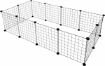 Kennel Flamingo Peter, 140 x 70 x 35 cm, metall