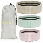 Vastupidavuslintide komplekt Actiget ACT0107, 33 - 43 cm x 8 cm, roheline v.